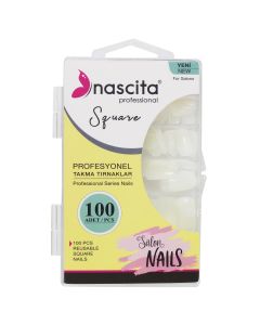 اظافر صناعي 100 قطعة NASCETA