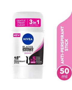 ستيك نيفيا مزيل عرق 50 مل 3×1 BLACK & WHITE