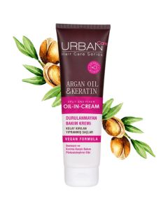 زيت الارجان والكيراتين في كريم للشعر الضعيف urban 150 ml