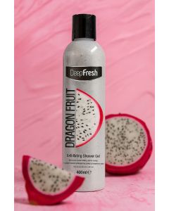 جل استحمام مقشر برائحة فاكهة التنين – Deep Fresh (400 مل)