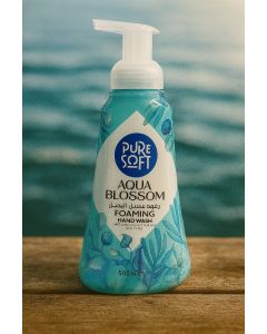 صابون رغوة غسيل اليدين Pure Soft – Aqua Blossom (500 مل)