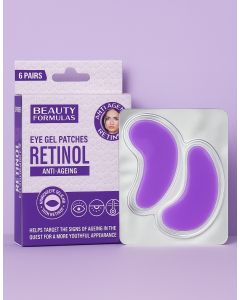 ماسك جل باتشات جل للعين بالريتينول من بيوتي فورميولا – 6 أزواج Beauty Formulas