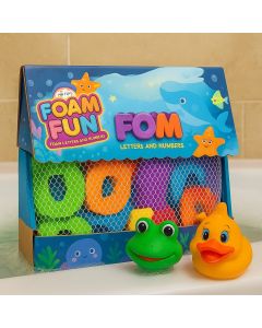 طقم حروف وأرقام فوم للحمام للأطفال – Foam Fun