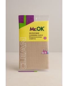 بشكير Mr. OK – فوطة تنظيف مايكروفايبر. عدد2 OKS