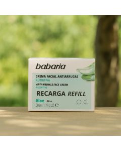 كريم مرطب مضاد للتجاعيد بالالوفيرا باباريا babaria 50 ml نهاري 