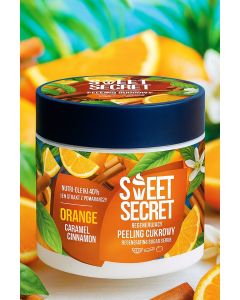 sweet secret سكرب مقشر جسم برتقال مع كراميل و قرفة 200 غم farmona
