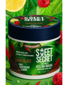 sweet secret سكرب جسم الشوكولاتة مع الفلفل الحار والفواكه 200 غم farmona