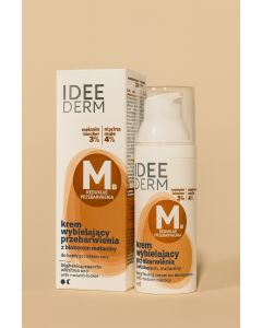 IdeeDerm كريم تفتيح للبقع الداكنة مع واقي الميلانين
