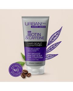 بلسم URBAN Care Biotin & Caffeine لتقوية الشعر وفروة الرأس – 250 مل