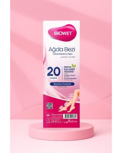 ورق ازالة الشعر Biowet مع سباتولا 20 متر