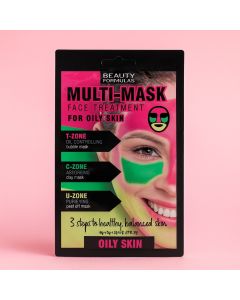 قناع وجه Multi -Mask بيوتي فورميلا للبشرة الدهنية