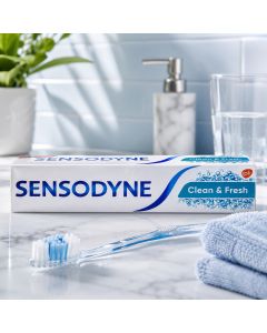 معجون اسنان سنسوداين clean & fresh 75 مل