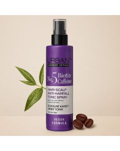سبراي URBAN Care Biotin & Caffeine لتقوية الشعر ومنع التساقط – 200 مل تونيك