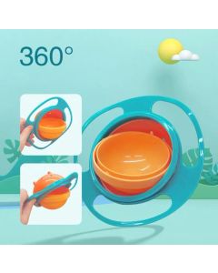 صحن طعام اطفال دوار 360 درجة – ضد السكب 