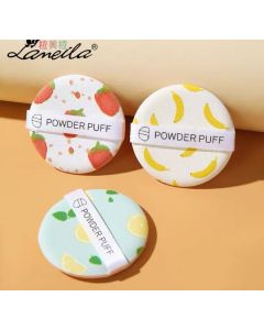  اسفنجة بودرة رسمة عشوائي قطعتين POWDER PUFF