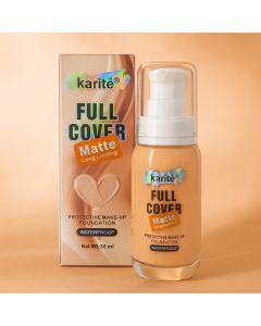 كريم أساس فاونديشن Karité Full Cover Matte مقاوم للماء – 35 مل