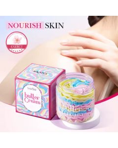 كريم الزبدة المرطب للجسم Butter Cream من SADOER – Sakura Hyaluronic Acid (180 جم)
