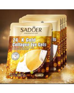 ماسك جل للعين بالكولاجين وذهب 24 قيراط – SADÖER