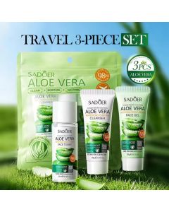 طقم الألوفيرا للعناية بالبشرة (3 قطع) – SADÖER Aloe Vera