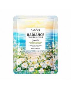 ماسك الوجه بالكاميليا والكولاجين لتهدئة وشد البشرة 25 مل-SADOER RADIANCE CAMELLIA MASK