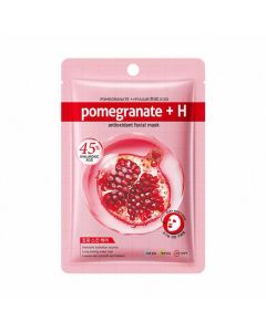 ماسك الوجه بالرمان وحمض الهيالورونيك لترطيب ونضارة البشرة 25 مل -BIOAQUA POMEGRANATE+H