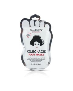 ماسك القدمين بحمض الكوجيك – Kiss Beauty Kojic Acid Foot Mask (40 مل)