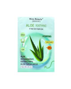 ماسك الوجه بالالوفيرا – Kiss Beauty Aloe Soothing Fresh Mask (30 مل)