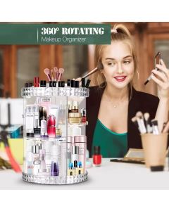 منظم مكياج دوار 360 درجة – Makeup Organizer