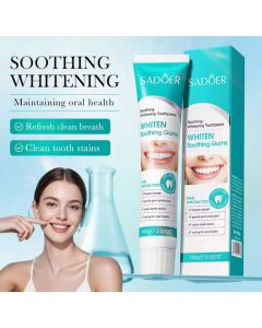 معجون اسنان SADOER Soothing Whitening – تبييض وتهدئة اللثة