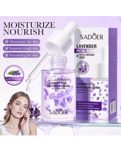 سيروم اللافندر المرطب بحمض الهيالورونيك SADOER Lavender Petal Serum