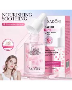 سيروم الساكورا المرطب بحمض الهيالورونيك SADOER Sakura Petal Serum