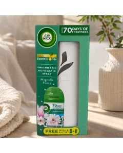معطر جو أوتوماتيكي Air Wick Freshmatic ماغنوليا والفاوانيا مع الجهاز