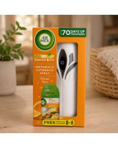 معطر جو أوتوماتيكي Air Wick Freshmatic انتعاش الحمضيات مع الجهاز