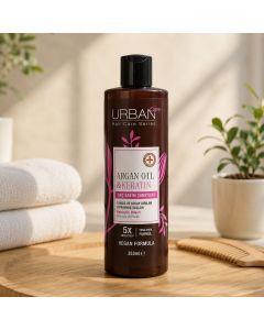 شامبو اوربان كير بزيت الارغان والكيراتين 350 مل - URBAN CARE