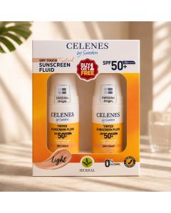 سيلينز واقي شمس ملون SPF50+ لايت عرض 1+1
