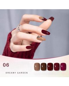 مجموعة مناكير اسلامي DREAMY GARDEN خماسي رقم 06 – Butterfly of Light