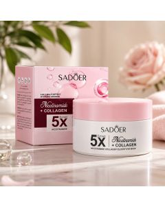ماسك تحت العين بالنياسيناميد والكولاجين SADOER 5X - 80 حبة