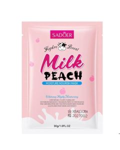 ماسك وجه بالحليب والخوخ المرطب SADOER Milk Peach