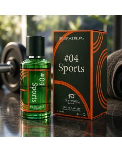 عطر #04 Sports للرجال – Fragrance Deluxe Eau De Parfum 100 مل