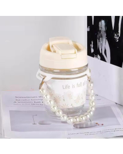 مطرة مي كيوت مع مدالية لؤلؤ